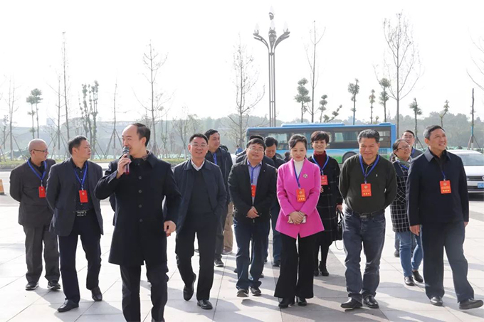 自貢衡中市區縣政協人資環委蒞臨我校視察